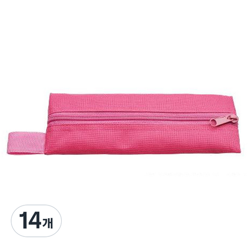 블룸엣홈 휴대용 도시락 수저집 소, 핑크, 14개