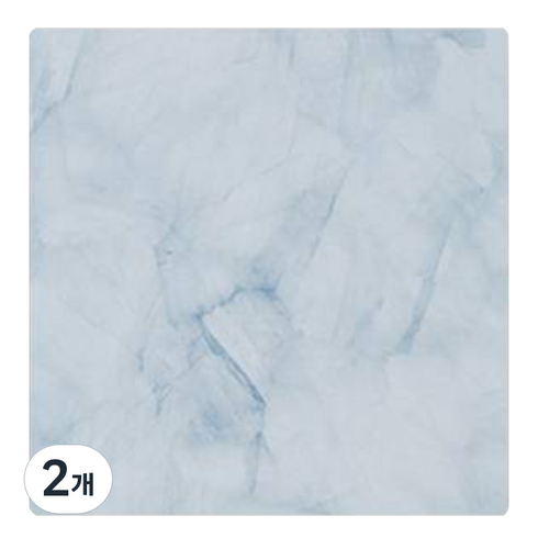 키밍 컬러 양면 촬영용 배경보드 60 x 60 cm, KM2940-166(블루 + 블루 대리석), 2개