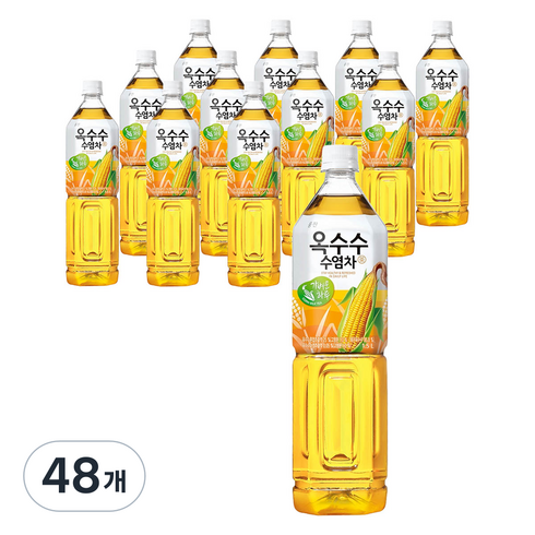 웅진 옥수수 수염차, 1.5L, 48개