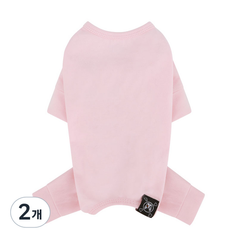 퍼피엔젤 Mac 커버롤 TM 반려견옷 PA-OR211, 501PINK, 2개