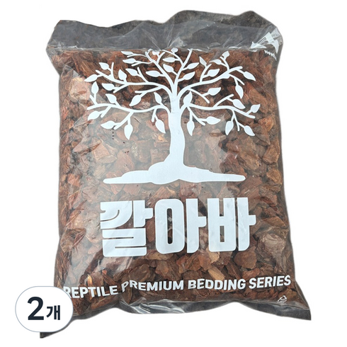 깔아바 소동물 대립바크 6L, 갈색, 2개