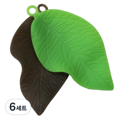 블랙피쉬 베타 잎 그린 + 브라운, 6세트