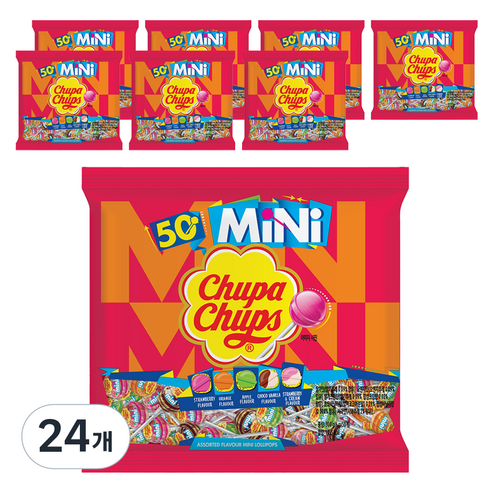 츄파춥스 미니, 600g, 24개