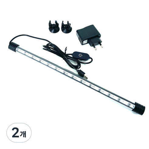 모비딕 모모라이트 RGB 수중등 MK-450, 2개