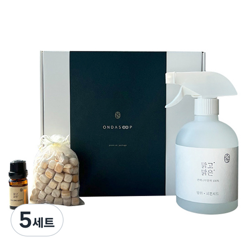 온다숲 맑고맑은 피톤치드 스프레이 선물세트 C, 5세트