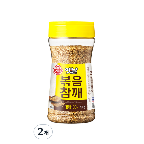 오뚜기옛날 볶음 참깨, 100g, 2개
