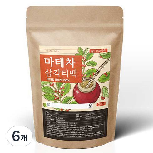 조은약초 마테차, 1g, 100개입, 6개