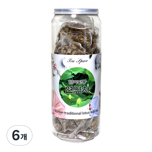 한국전통 연잎차 삼각티백, 1g, 20개입, 6개