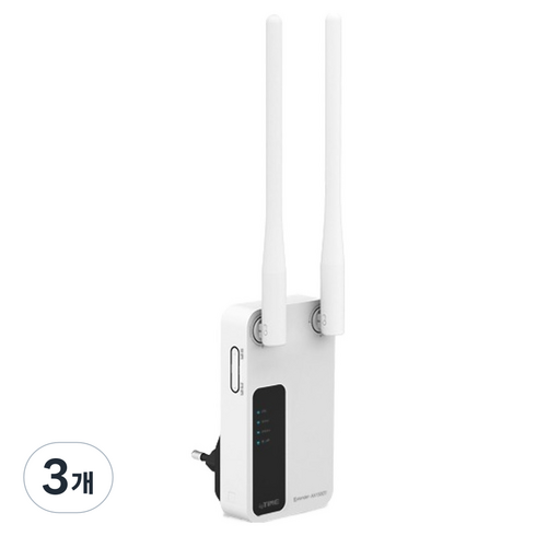 ipTIME 무선확장기, Extender-AX1500T, 3개