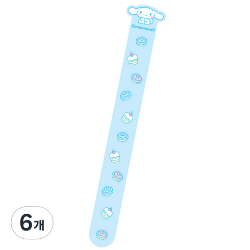 산리오 캐릭터즈 네일파일, 시나모롤, 6개