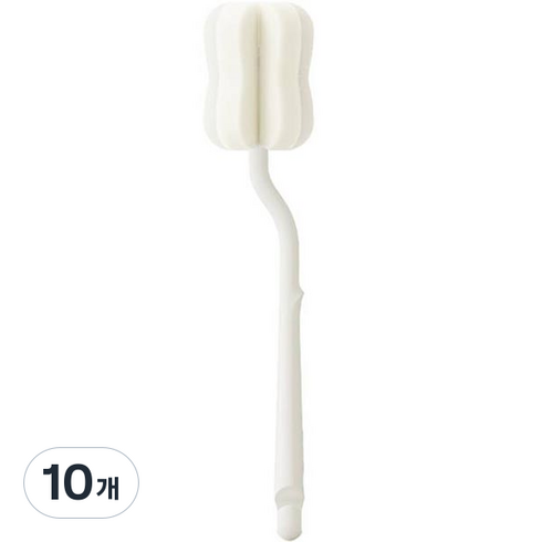 모윰 롱커브 스펀지 젖꼭지솔, 10개, 바이올렛