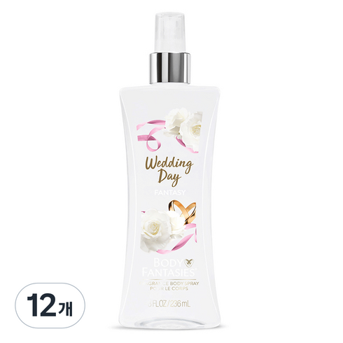 바디판타지 웨딩 데이 판타지 프레그런스 바디미스트, 236ml, 12개