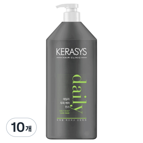 케라시스 데일리 두피케어 린스 시트러스 플로랄향, 1.5L, 10개