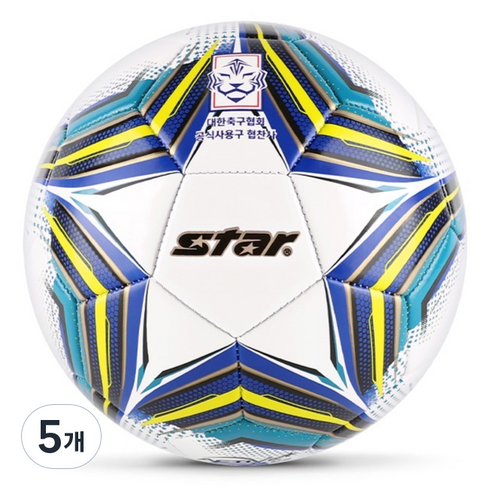 스타스포츠 액티브 플러스 축구공, SBSE011-4W, 5개