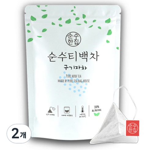 순수한집 구기자차 티백, 1g, 10개입, 2개