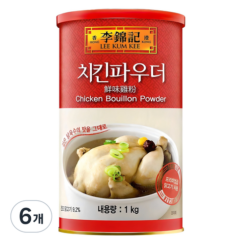 이금기 치킨파우더, 1kg, 6개