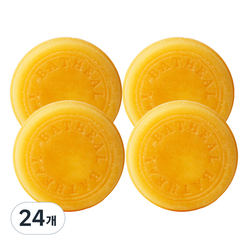 바쓰힐 꿀 앤 프로폴리스 클렌징 바, 100g, 24개