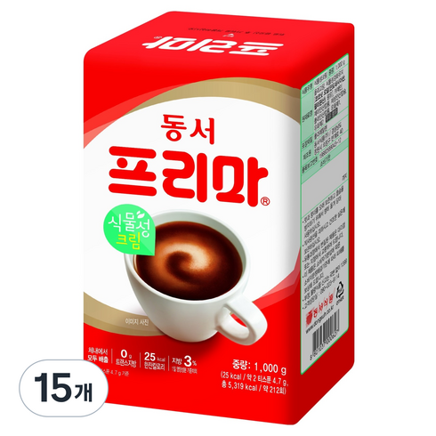 Frima 커피프림, 1kg, 1개입, 15개