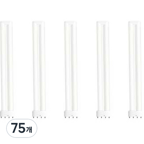 오스람 이관형광등 24W Dulux L, 전구색, 75개