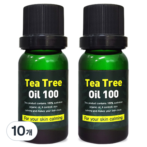 시크릿플랜트 티트리 오일 100, 10ml, 10개