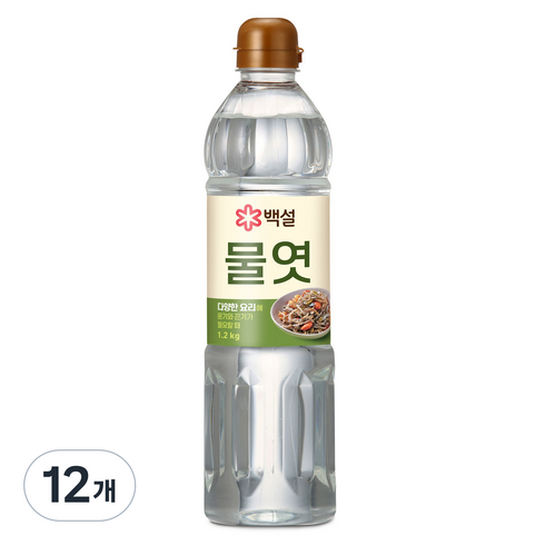 백설 물엿, 12개, 1.2kg