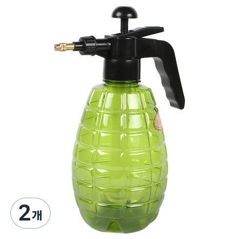 제이엠팩토리 원예 스프레이 분무기 1.5L, 2개, 그린