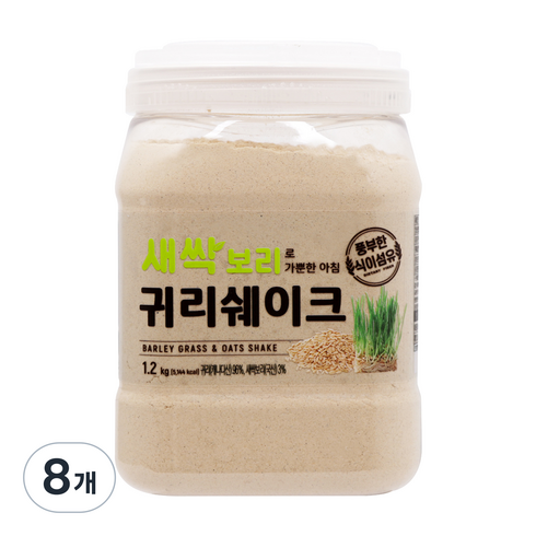 태광선식 새싹보리로 가뿐한 아침 귀리쉐이크, 8개, 1.2kg
