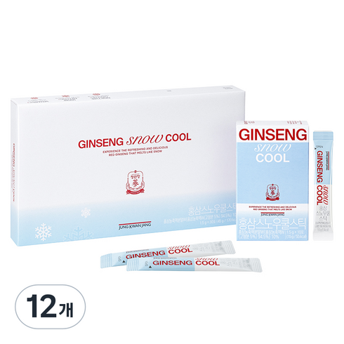 정관장 홍삼스노우쿨스틱 10p, 15g, 12개