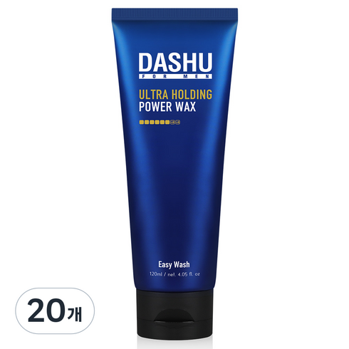 다슈 포맨 울트라 홀딩 파워 튜브 왁스, 120ml, 20개