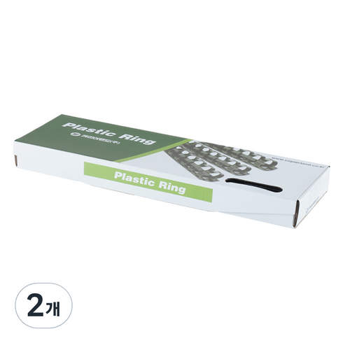 카피어랜드 플라스틱링 25개입, 14mm, 블랙, 2개