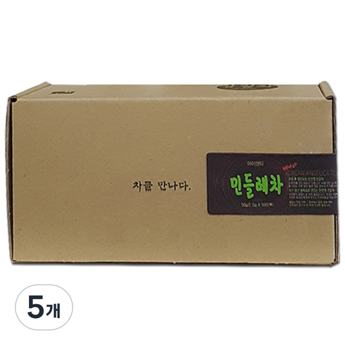 아이앤티 민들레차 티백, 1g, 50개입, 5개