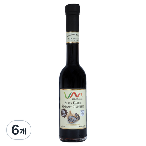빌라모데나 흑마늘 발사믹 식초, 250ml, 6개
