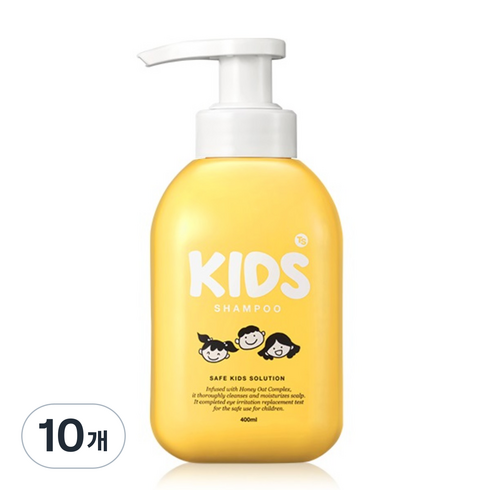 TS 키즈 샴푸, 400ml, 10개