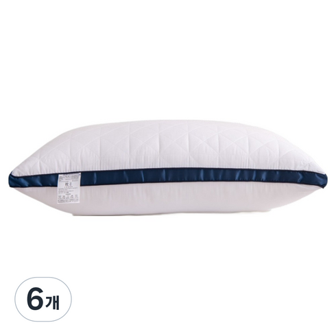 담소온 딥슬립 쿠션형 수면베게 900g, 아이보리, 6개