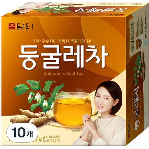 담터 둥굴레차, 1.2g, 100개입, 10개
