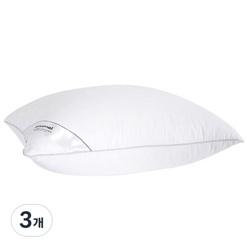 꾸멜 호텔느낌 마이크로화이바 기본형 베개솜, 화이트, 3개