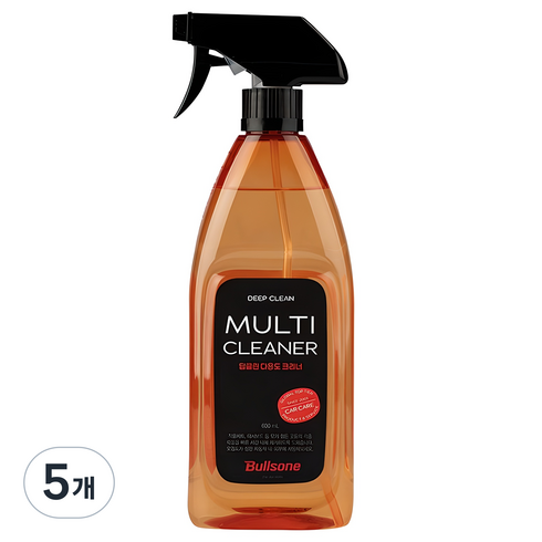 불스원 딥클린 자동차 다용도크리너, 600ml, 5개
