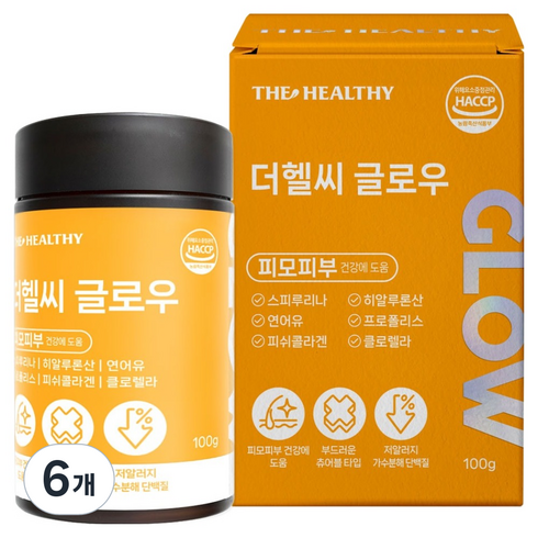 이수펫 더헬씨 강아지 글로우 영양제 100g, 6개, 피부/피모, 45정
