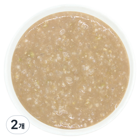 짱죽 실온 이유식 중기 죽1 8개월부터, 160g, 2개, 혼합맛(한우/병아리콩)