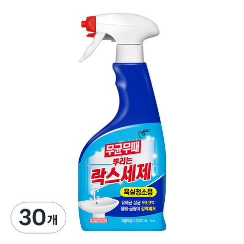 무균무때 뿌리는 락스세제, 500ml, 30개