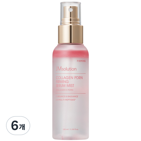 제이엠솔루션 콜라겐 피디알엔 퍼밍 세럼 미스트, 6개, 100ml