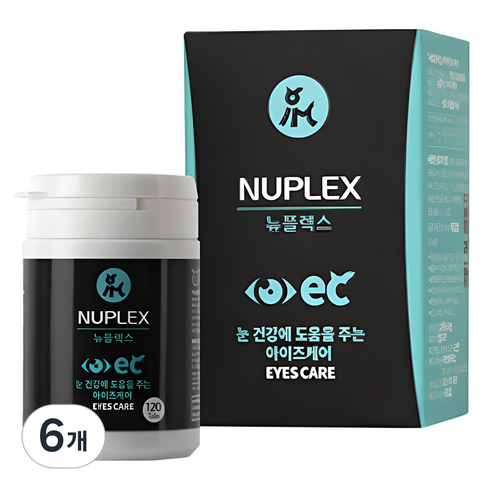 아이앤지메딕스 반려동물 뉴플렉스 영양제, 120정, 눈물개선/눈건강, 6개