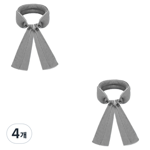 야외활동시 필요한 넥 스포츠두건 롱, 그레이, 4개
