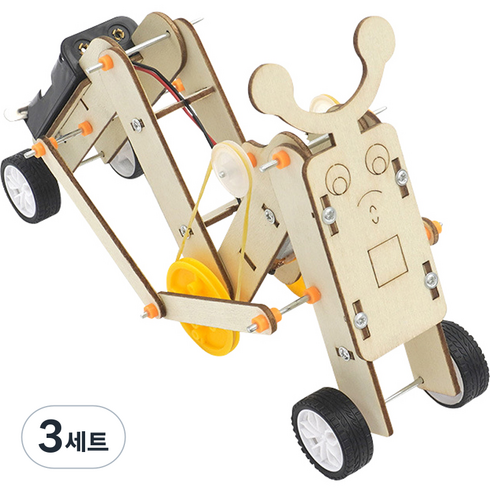 티처스 STEAM 꿈틀꿈틀 애벌레 로봇 만들기 J-20A, 3세트