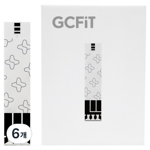 GCFiT 혈당 검사지, 6개, 50개입