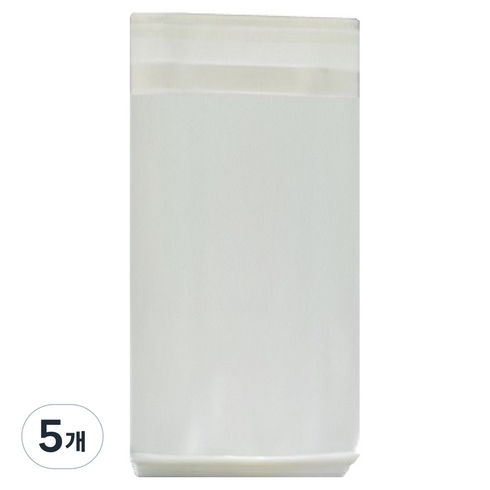 생활을그리다 식품용 접착식 OPP 봉투 6 x 9 cm 400p, 5개