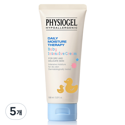 피지오겔 데일리 모이스쳐 테라피 베이비 인텐시브 크림, 100ml, 5개
