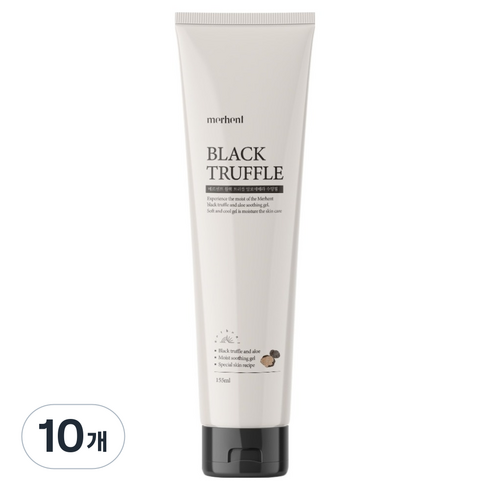 메르헨트 블랙 트러플 알로에베라 수딩젤, 10개, 155ml