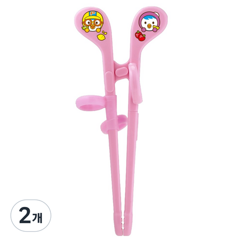 에디슨 패티 미니 젓가락, 핑크, 2개