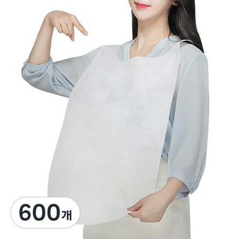 소프런 국내 제조 A형 일회용 앞치마, 600개